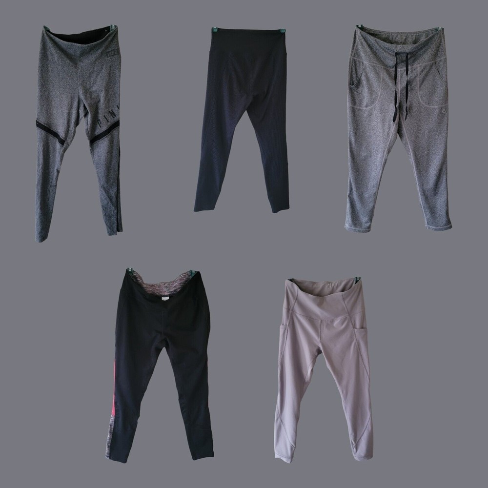 Lot‎ 5 Leggings Jogger PINK Tangerine Joy Lab Rebbok Apana